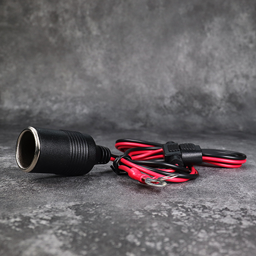 DAMAVO 12-V-Steckdose adapter Buchse, schwere Steckdose mit Kabel