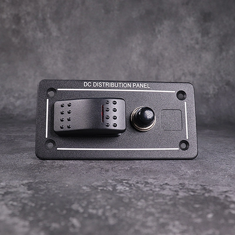 DAMAVO 12V 20A 24V 10A on/off rocker switch screw single panel