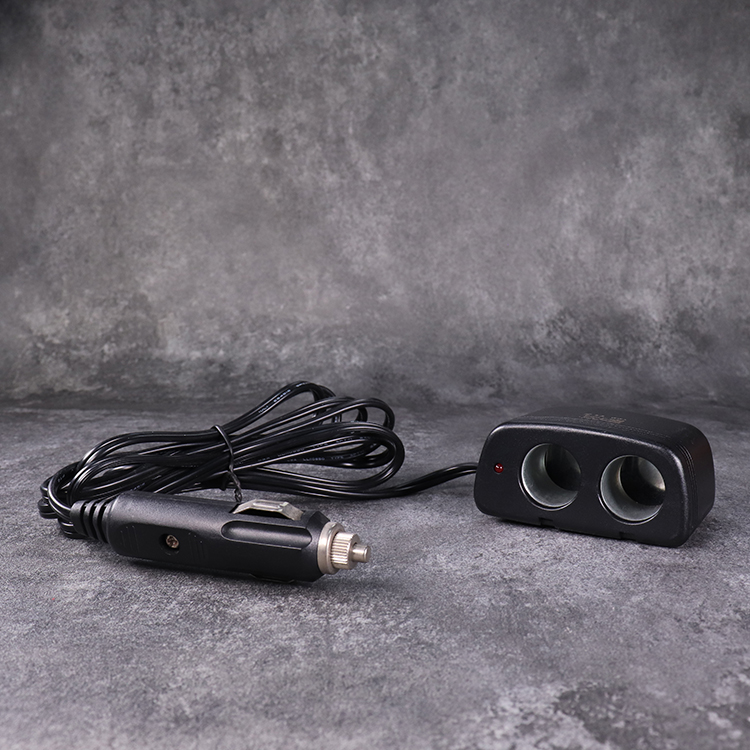 DAMAVO Car charger cigarette lighter splitter 18AWG 12V Power Cord