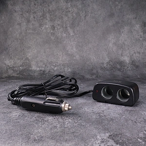 DAMAVO Car charger cigarette lighter splitter 18AWG 12V Power Cord