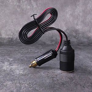 DAMAVO Power socket extension Heavy duty cigarette lighter plug