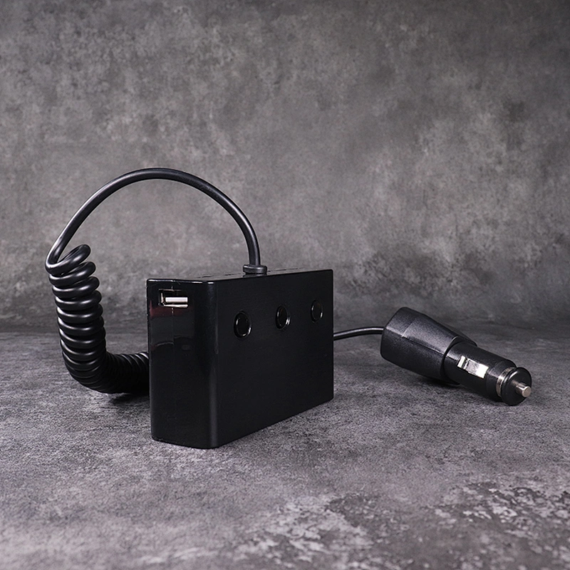 Adaptateur d'alimentation pour allume-cigare DAMAVO 12V triple prises