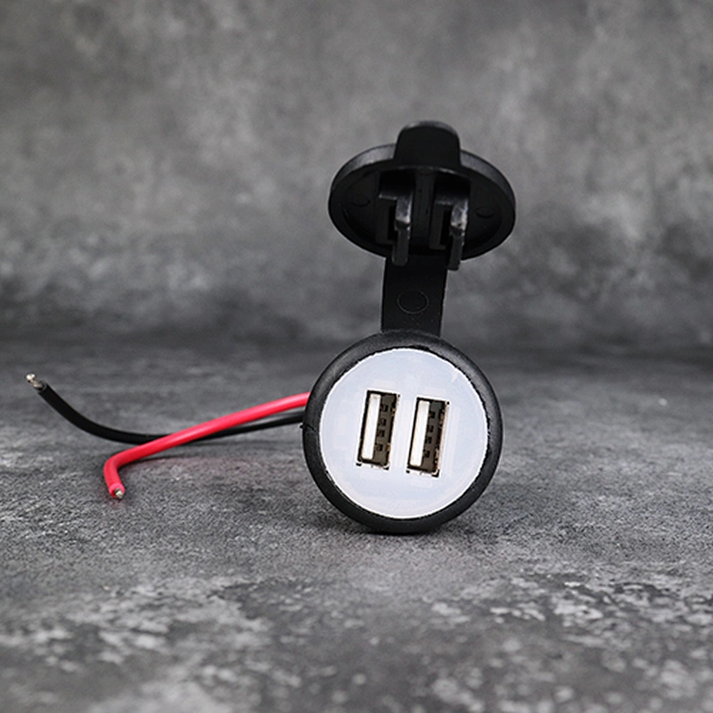 DAMAVO USB シガーライター交換アダプター スナップオン カーチャージャー