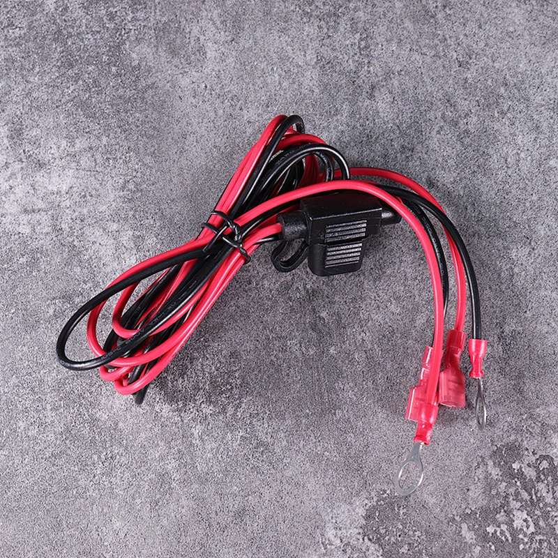 DAMAVO 12vdc cable with Mini blade fuse holder Boat Car
