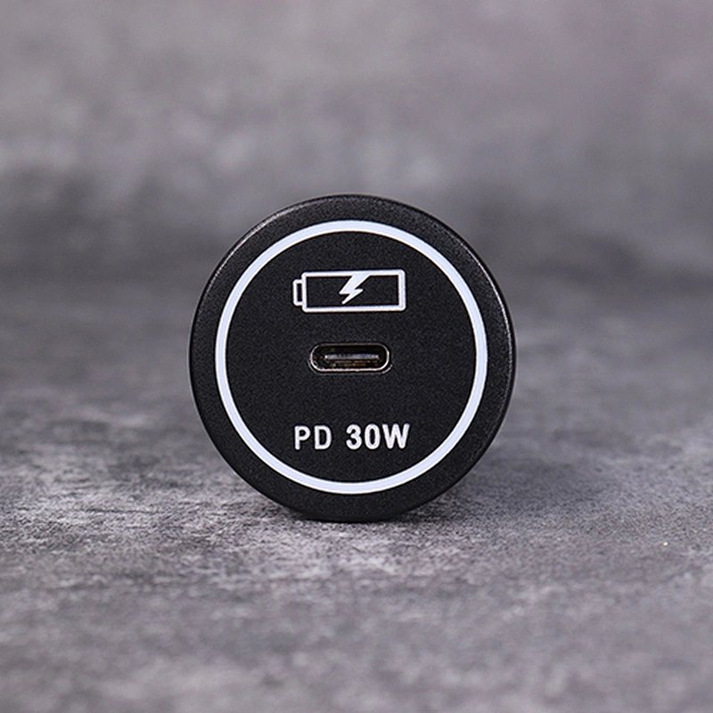 DAMAVO Type c power adapter Refit 30W USB PD charger for Coach Bus Vehicle Marine
