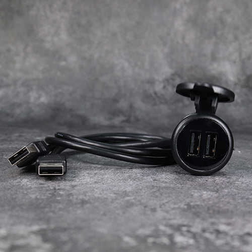 DAMAVOシガレット ライター USB エクステンション12V/5V ダッシュボード フラッシュマウント
