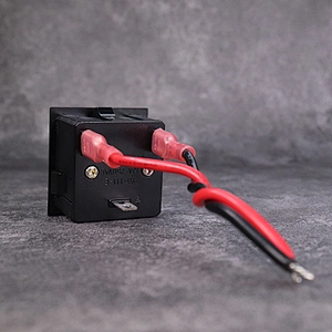 DAMAVO AC power socket 10A 250V Universal adapter with wire