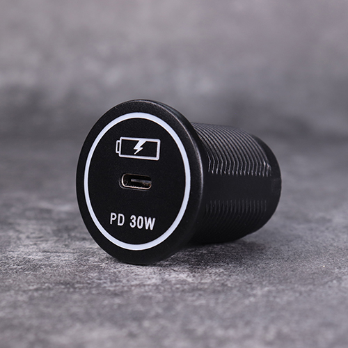DAMAVO Type c power adapter Refit 30W USB PD charger for Coach Bus Vehicle Marine
