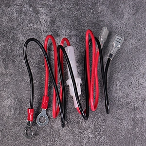 DAMAVO USB kabel charger mobil DC wire harness menyatu 12V 18AWG