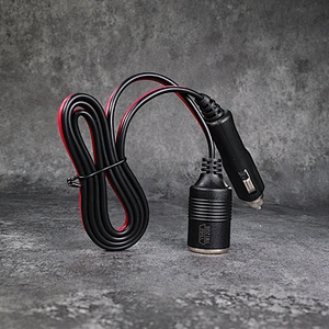 DAMAVO cable de extensión del encendedor de cigarrillos Cables de alimentación de 12 V CC