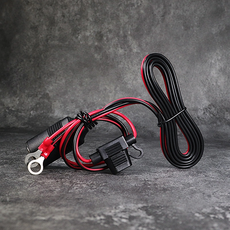 DAMAVO 12-V-Steckdose adapter Buchse, schwere Steckdose mit Kabel