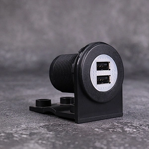 DAMAVO 12V Caravan USB socket customized panel mount with holder
