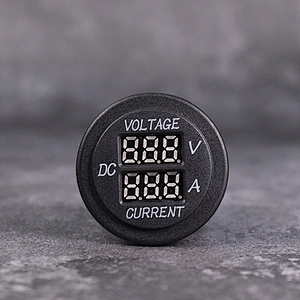 DAMAVO DC מד מתח ומד זרם דיגיטלי Dash להרכבה סומק חלקי סירה ימיים