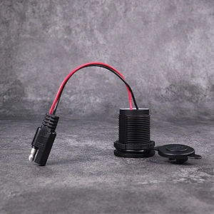 DAMAVO 9-36V SEA USB C פאנל קדמי חכם מתאם מטען לרכב