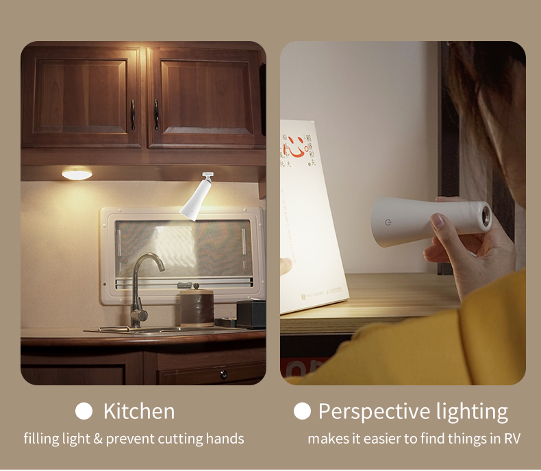 rv reading light, 12v caravan reading lights, living light rv