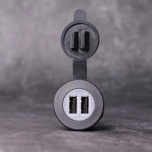 מתאם שקע מטען USB לשקע DAMAVO להתקנה אוטומטית שקע מצית סיגרים אוטומטי