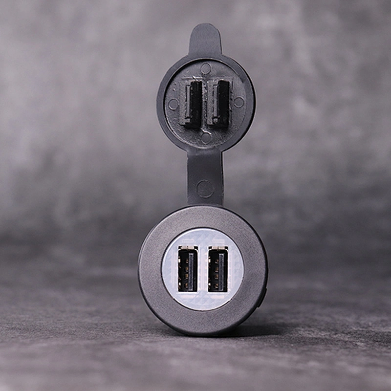 USB-Ladesteckdose Unterputzmontage Auto-Zigarettenanzünder-Ladegerät