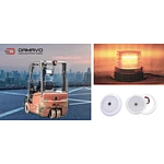 DAMAVO LED lights are used in forklifts