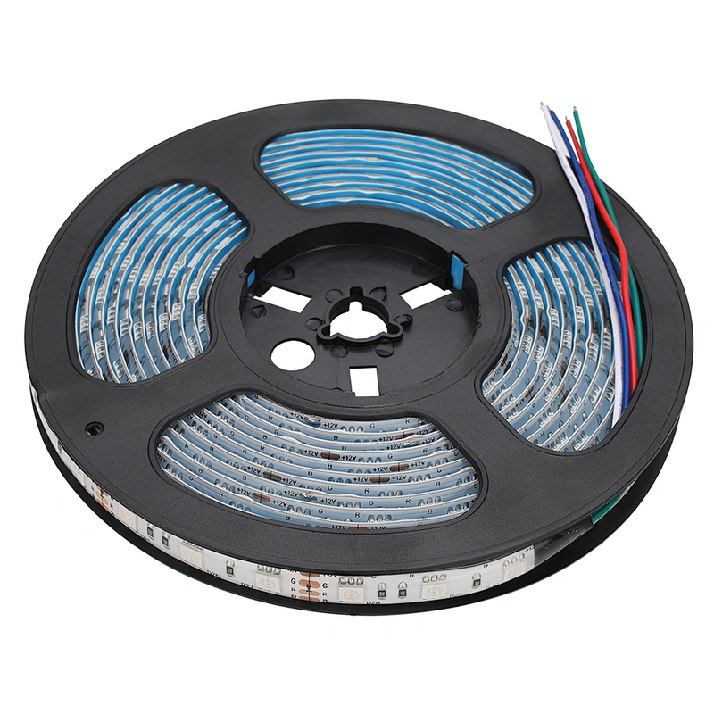 DAMAVO 12V DC LED strip lights Camper Van Bus RV Flexible colorful led strip 5M