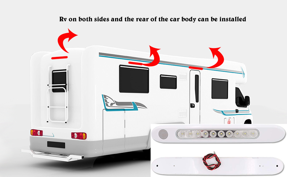 led bar light for car, curved led bar, white led bar -DAMAVO