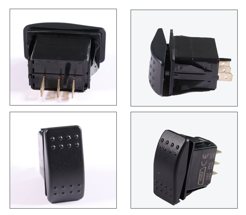 on off on rocker switch, marine rocker switch, 12 volt momentary rocker switch