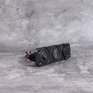 DAMAVO 12V デュアル USB コンセント 船舶用充電器ソケット ロッカー スイッチ パネル