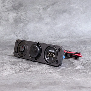 DAMAVO Marine USB C Outlet Voltmeter 12V power Swtich control