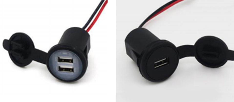 surface mounted 12v socket, usb pd car charger, fast charger 18w