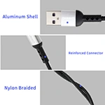 Quels sont les avantages du câble USB tressé en nylon ???