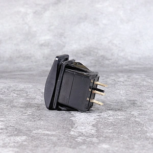 DAMAVO On off on rocker switch Waterproof Marine 12 volt momentary