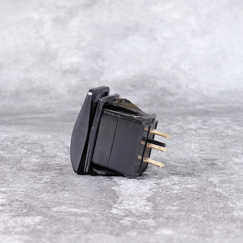 DAMAVO On off on rocker switch Waterproof Marine 12 volt momentary