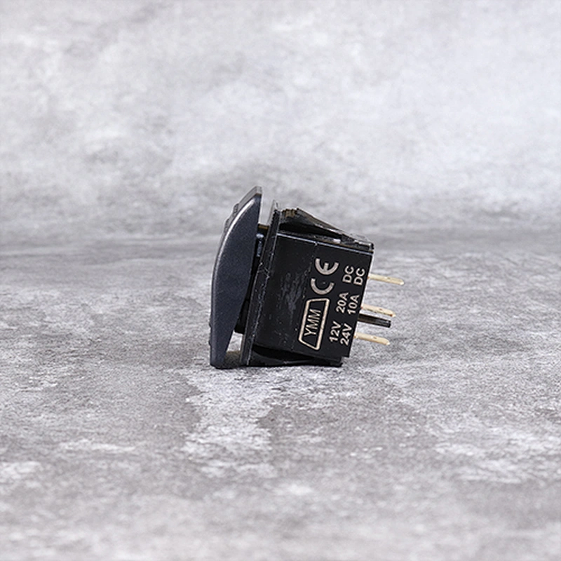 DAMAVO On off on rocker switch Waterproof Marine 12 volt momentary