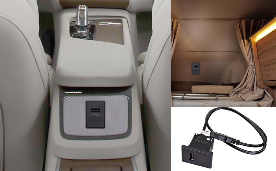 High-quality שקע הארכת usb, הארכת usb לרכב, שקע הארכת usb לרכב