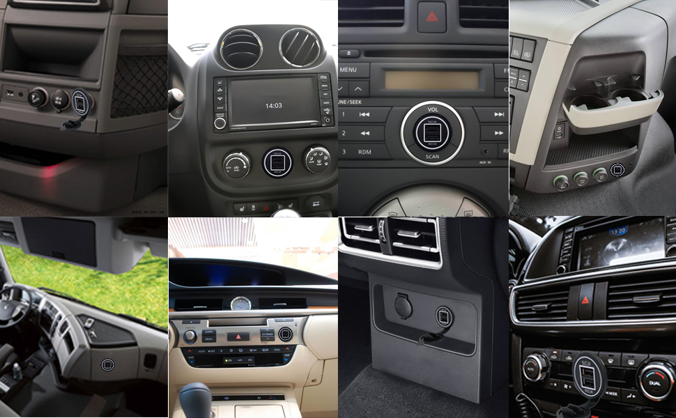 usb cigarette lighter adapter，marine usb outlet,18w car charger factory