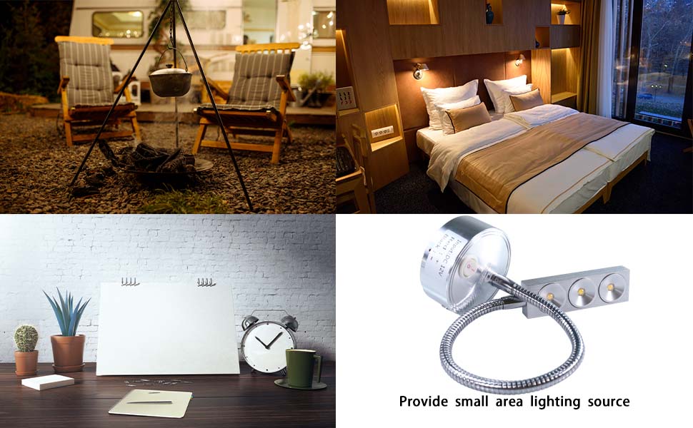 ไฟ DC 12V, โป๊ะโคม RV, ไฟ LED ขนาดเล็ก 12V factory