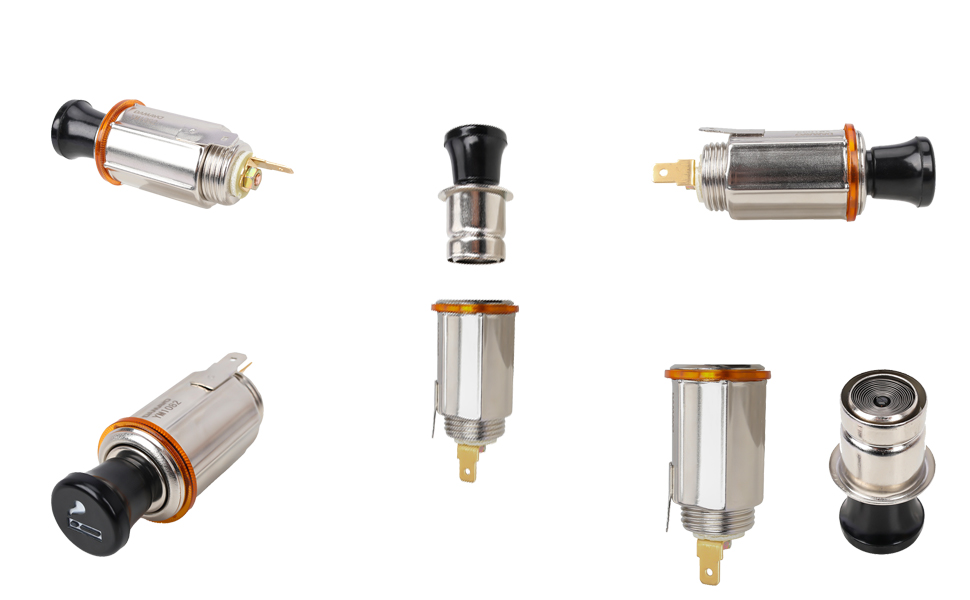 12v isqueiro, adaptador de isqueiro de 12v, adaptador de tomada de isqueiro de carro from DAMAVO