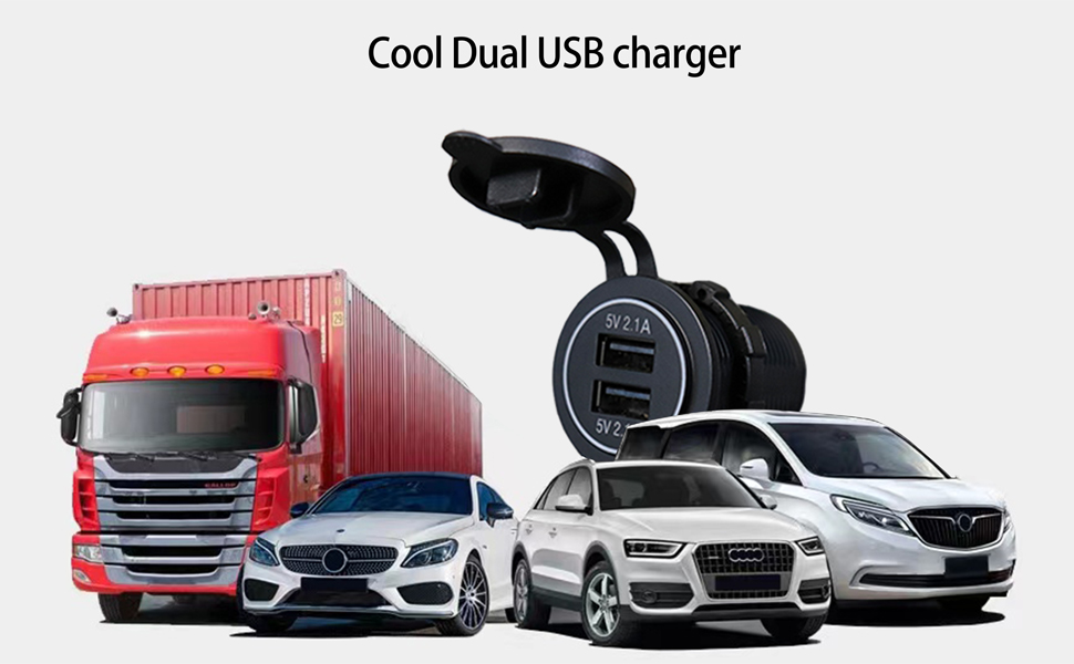High quality prise de courant usb, panneau avant usb, prises usb pour voitures