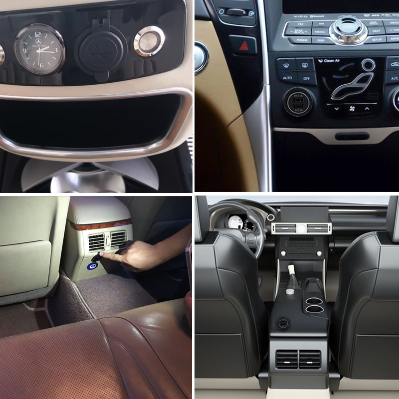 tomada usb, painel frontal usb, soquetes usb para carros factory