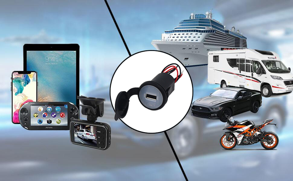 pengisi daya usb kereta golf, pengisi daya telepon kereta golf, pengisi daya mobil usb pintar factory