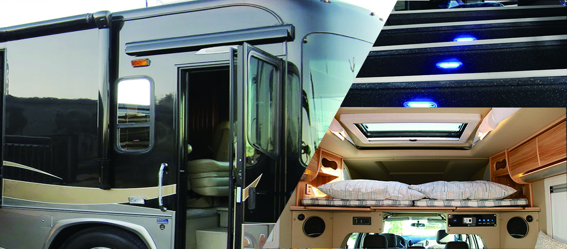 RV-LED-Innenleuchten, 12-V-RV-Leuchte, Auto-Deckenleuchte DAMAVO