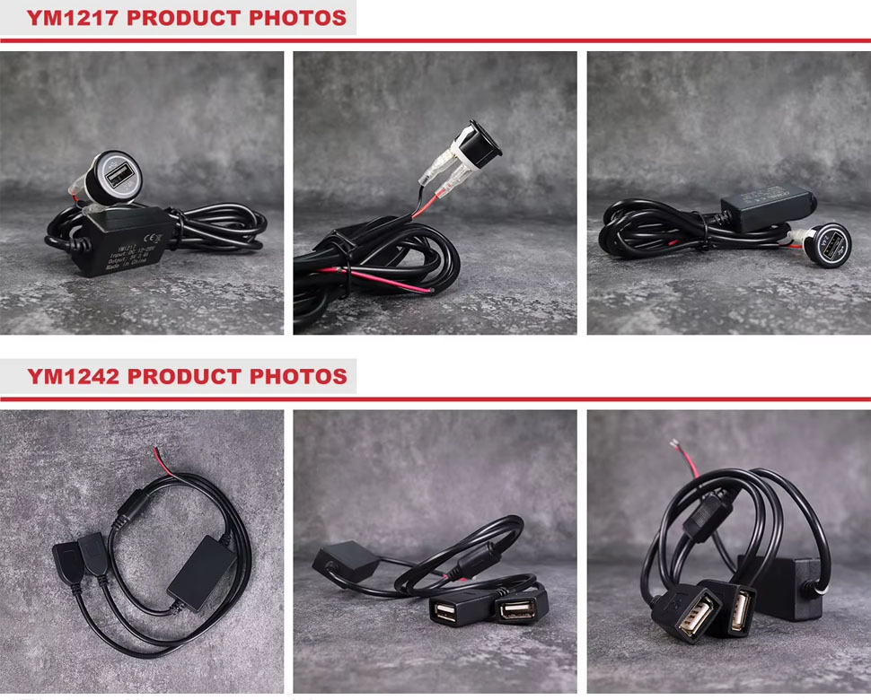 DAMAVO 24V12v USB charging port,12v USB socket,12v USB outlet OEM