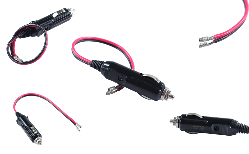 Prise allume-cigare 12 V, prise allume-cigare 12 volts 15 ampères, prise allume-cigare à fusible-DAMAVO