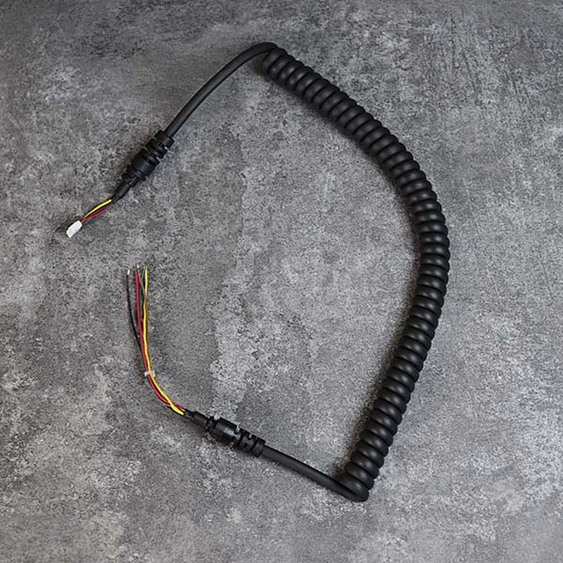 DAMAVO Custom braided coiled cable with terminals connector