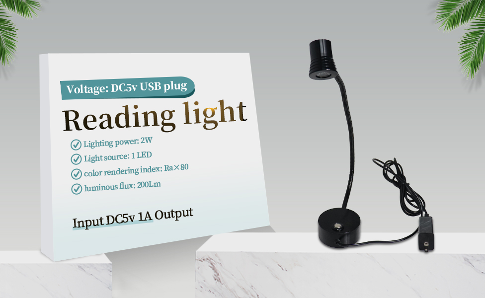 Damavo YML261 Details page-1 plug in reading light,led wall reading light