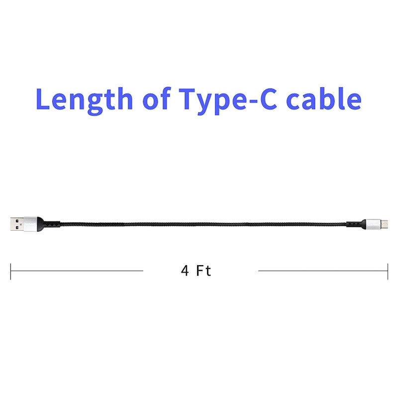 DAMAVO Fast charging micro USB cable types of charging braid cords
