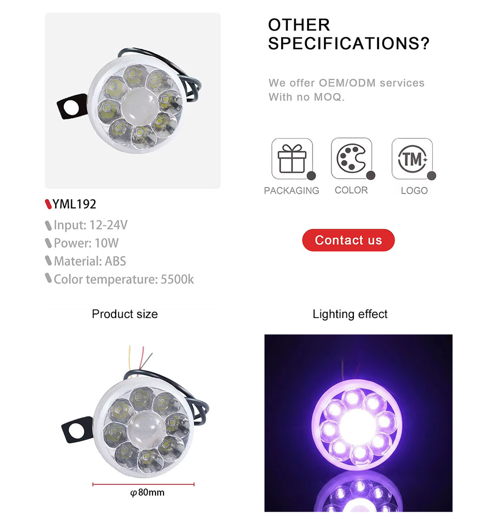 DAMAVO 24V LED truck spotlights,24V LED work lights,24V DC LED spotlights for sale