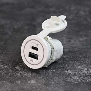 DAMAVO 12 וולט לסוג USB C מתאם שקע חשמל לרכב יצרן