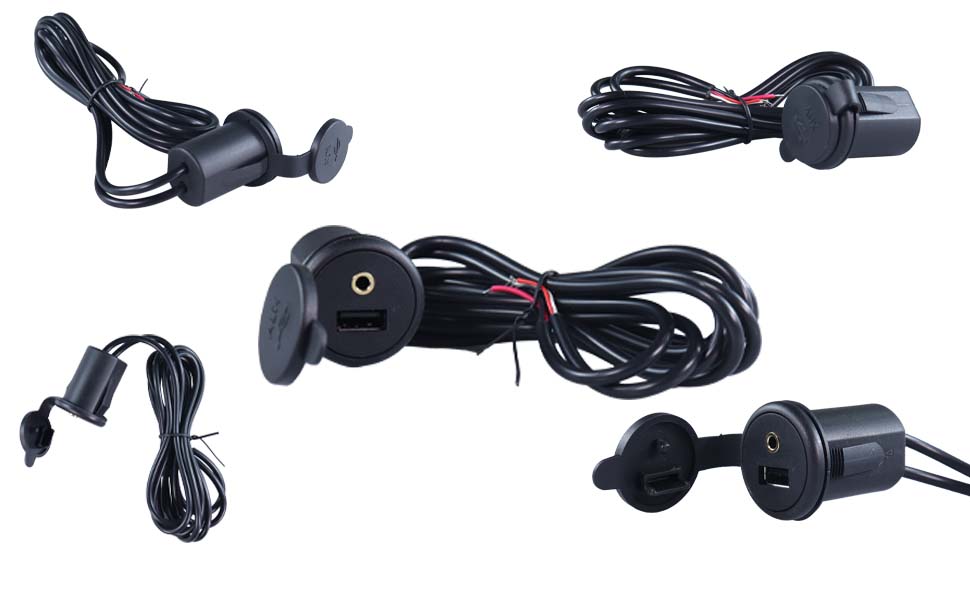 car charger price，extension leads with usb ports,12 volt auxiliary power socket with usb manufacturer