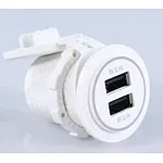 Dual USB port car adapter