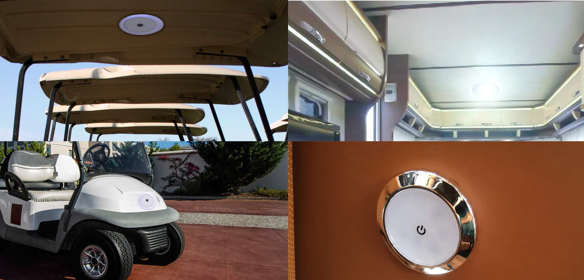 DAMAVO LED Technology, rv dinette light fixtures, 12 volt red led lights